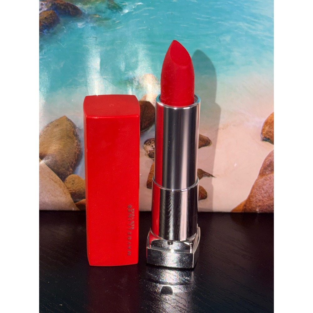 Maybelline Color Sensational Lipstick 382 Red For Me Matte Universal Red